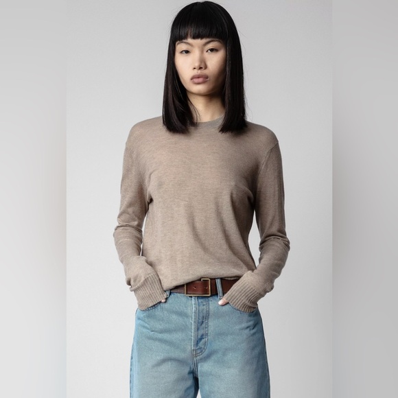 NWT Zadig & Voltaire Life Cashmere Sweater - Picture 1 of 6